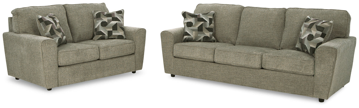 Hoover Furniture Outlet - Ashley Furniture - Cascilla Sofa and Loveseat - Sofa and Loveseat - 26805U1