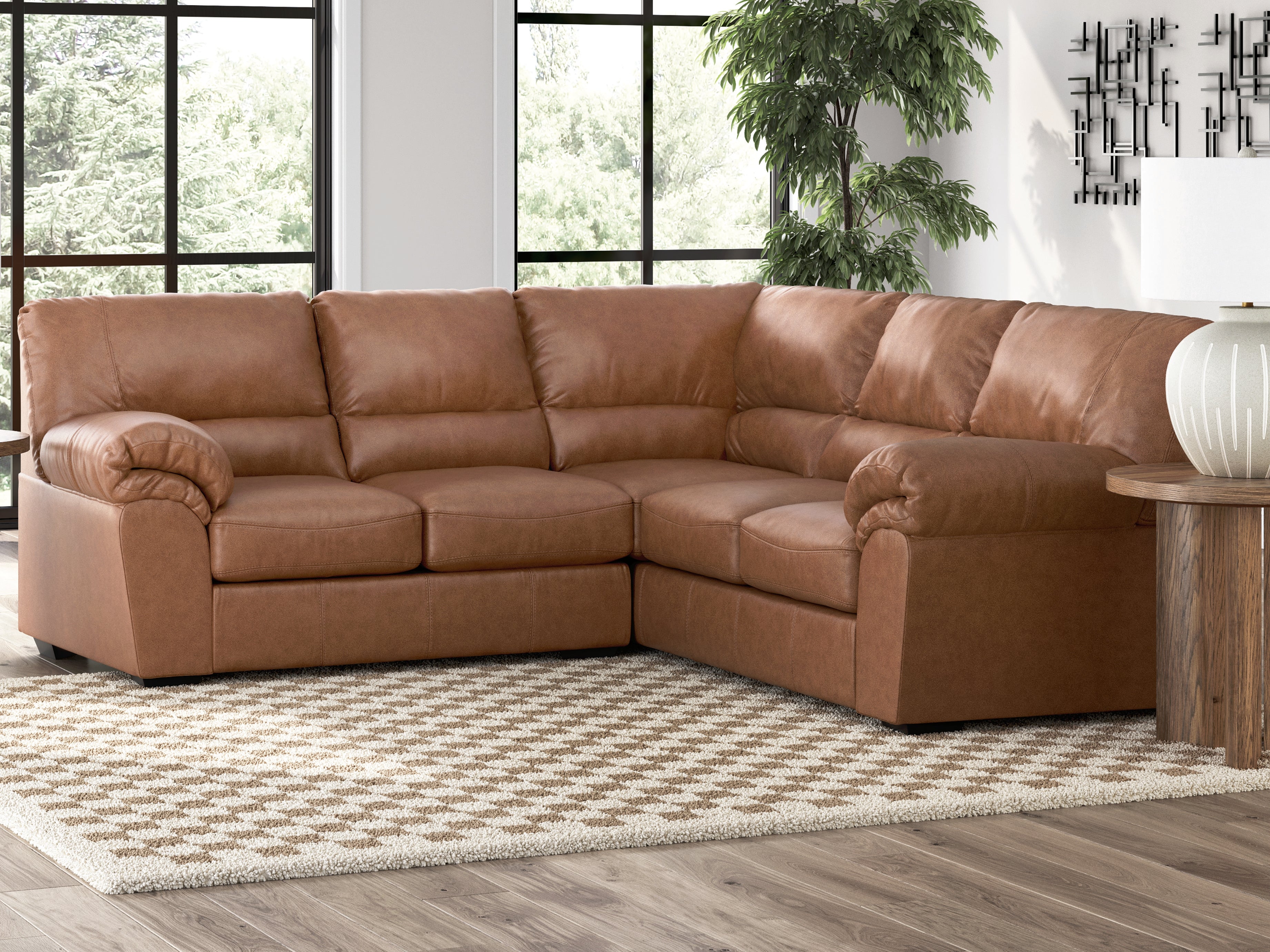 Hoover Furniture Outlet - Ashley Furniture - WillowBend 2-Piece Sectional - RAF 2-Piece Sectional - PC27704S1