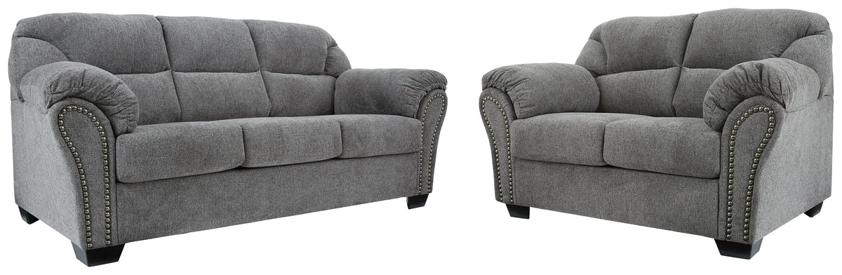 Hoover Furniture Outlet - Ashley Furniture - Allmaxx Sofa and Loveseat - Sofa and Loveseat - 28105U1