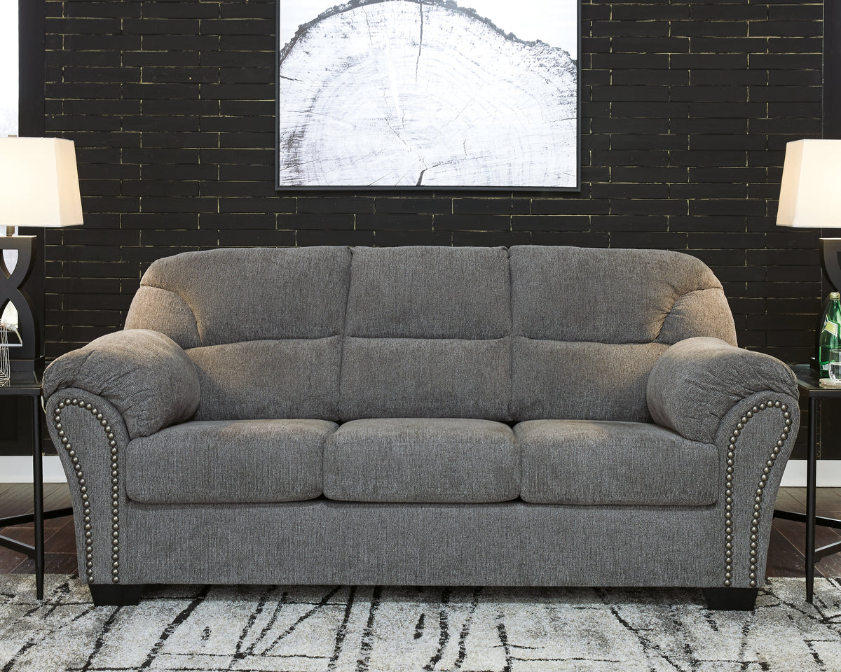 Hoover Furniture Outlet - Ashley Furniture - Allmaxx Sofa - Sofa / Pewter - 2810538