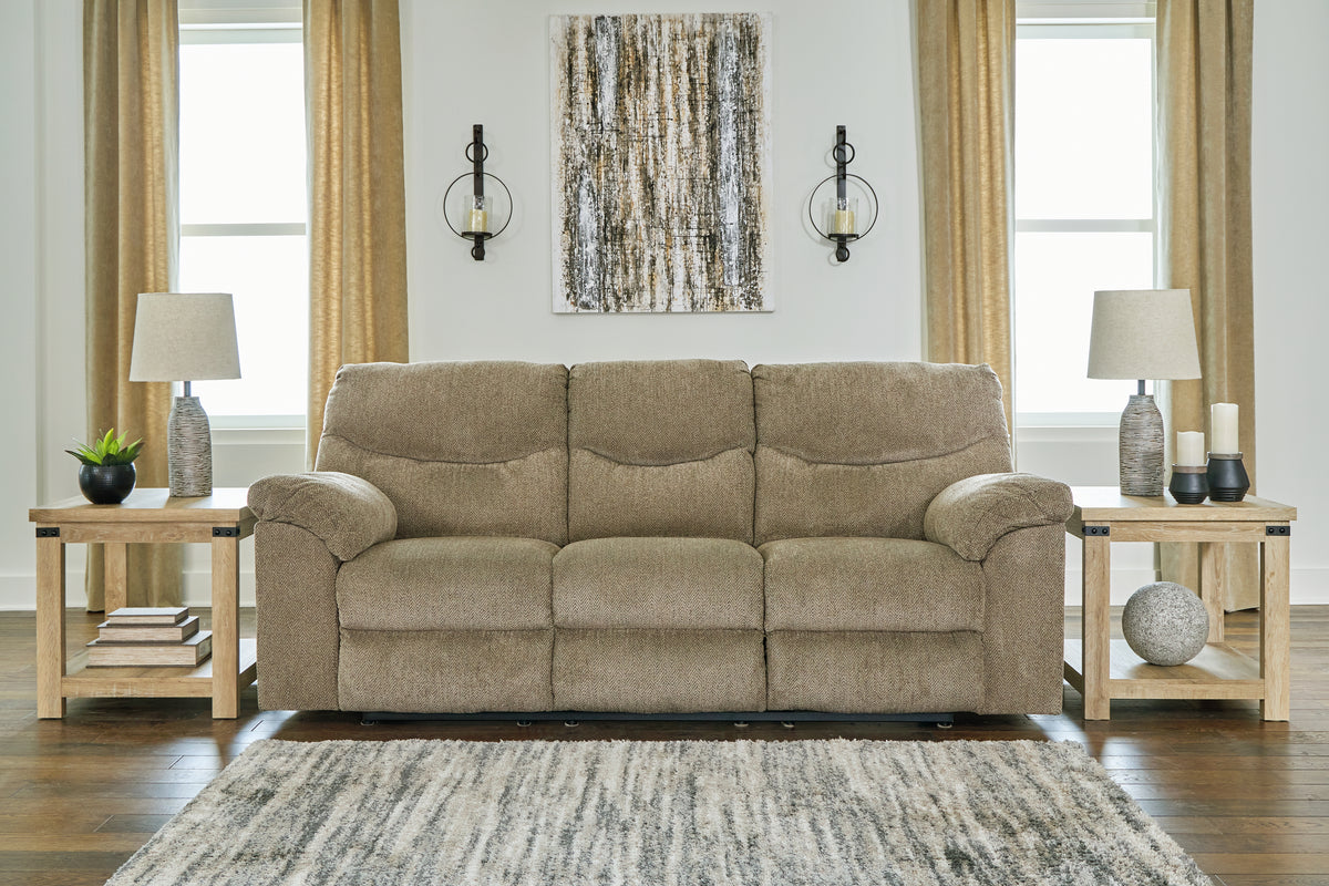 Hoover Furniture Outlet - Ashley Furniture - Alphons Reclining Sofa - Reclining Sofa / Briar - 2820288