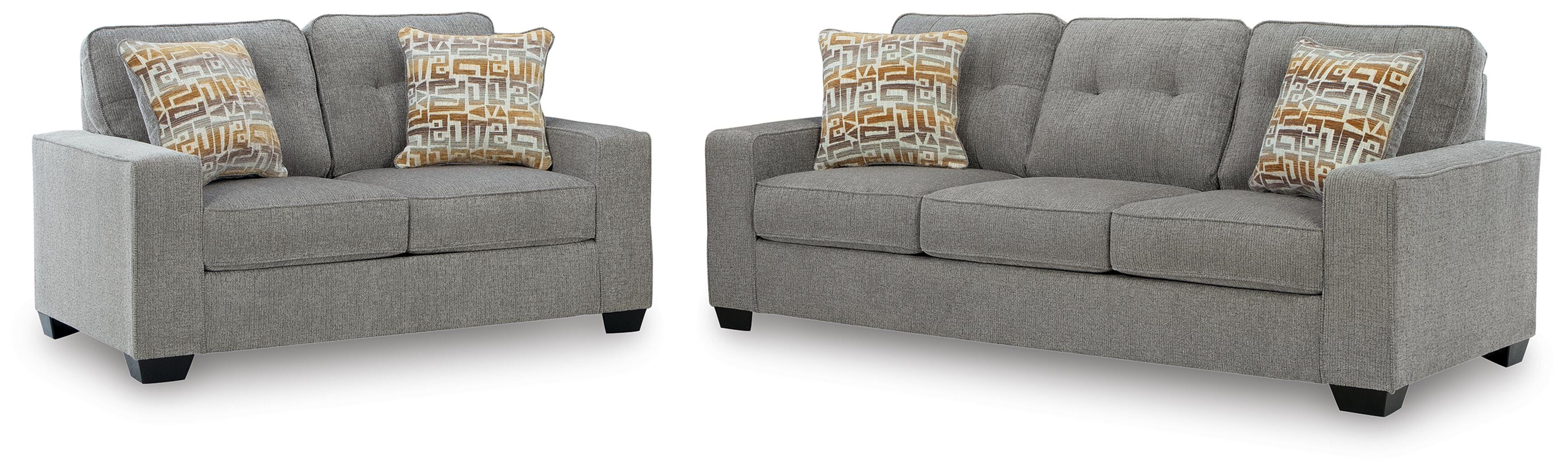 Hoover Furniture Outlet - Ashley Furniture - Larimer Queen Sofa Sleeper and Loveseat - Queen Sofa Sleeper and Loveseat - PC29204U2