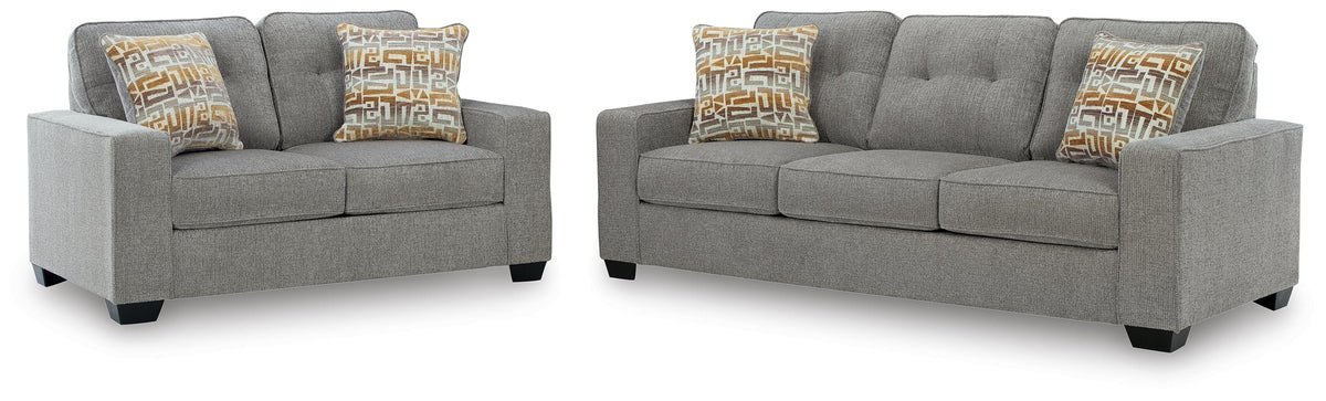 Hoover Furniture Outlet - Ashley Furniture - Larimer Queen Sofa Sleeper and Loveseat - Queen Sofa Sleeper and Loveseat - PC29204U2