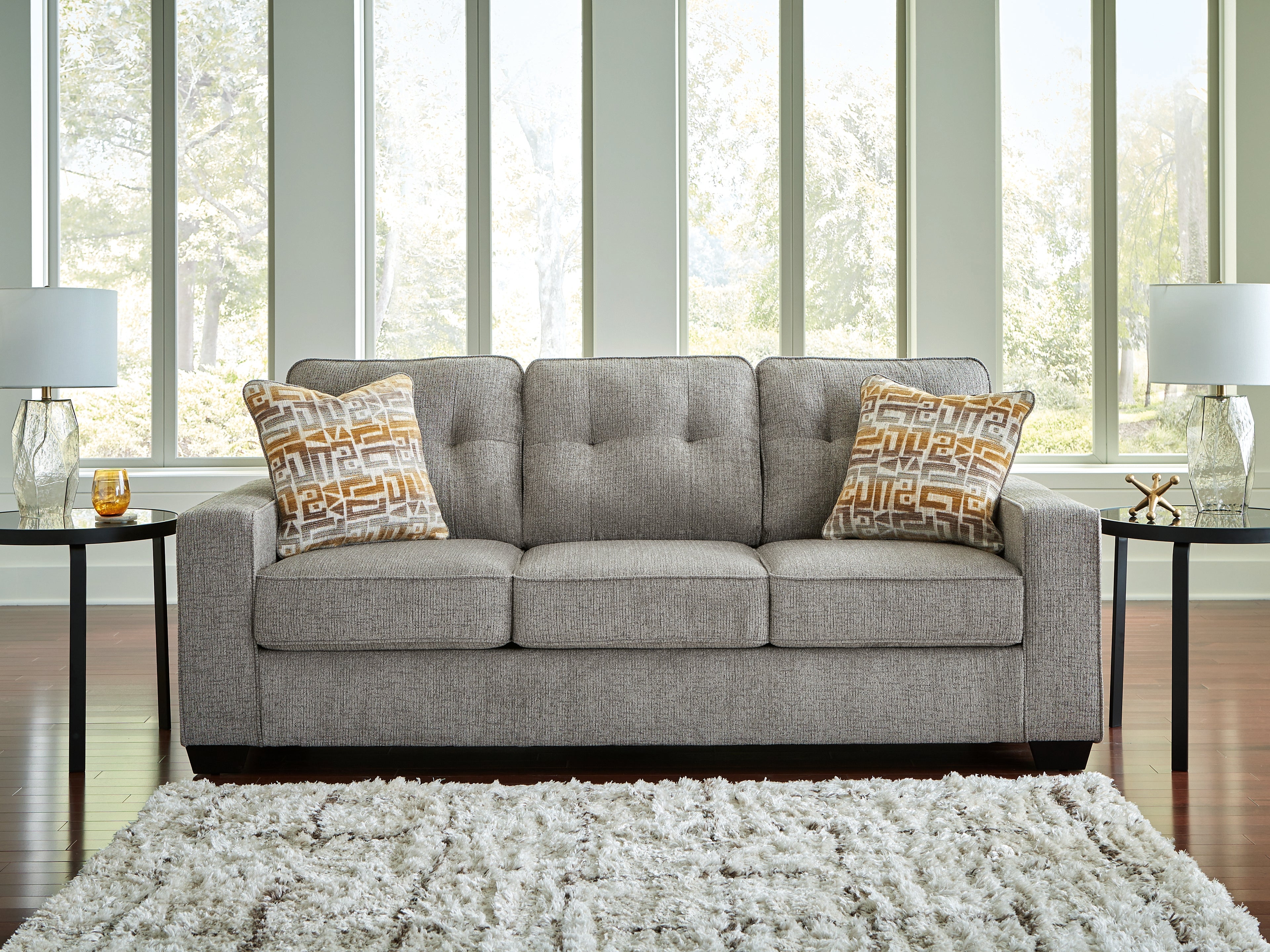 Hoover Furniture Outlet - Ashley Furniture - Larimer Sofa - Sofa / Iron - PC2920438