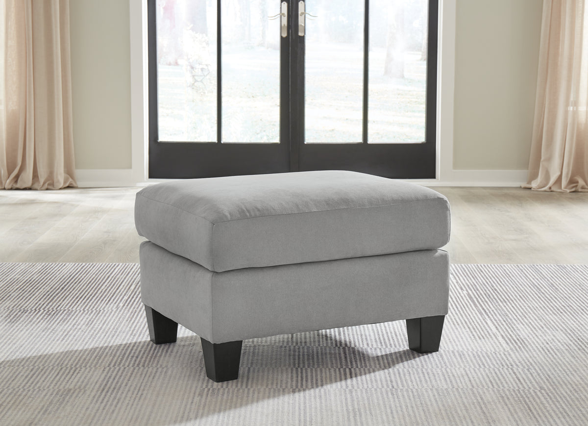 Hoover Furniture Outlet - Ashley Furniture - Adlai Ottoman - Ottoman / Shadow - 3010314