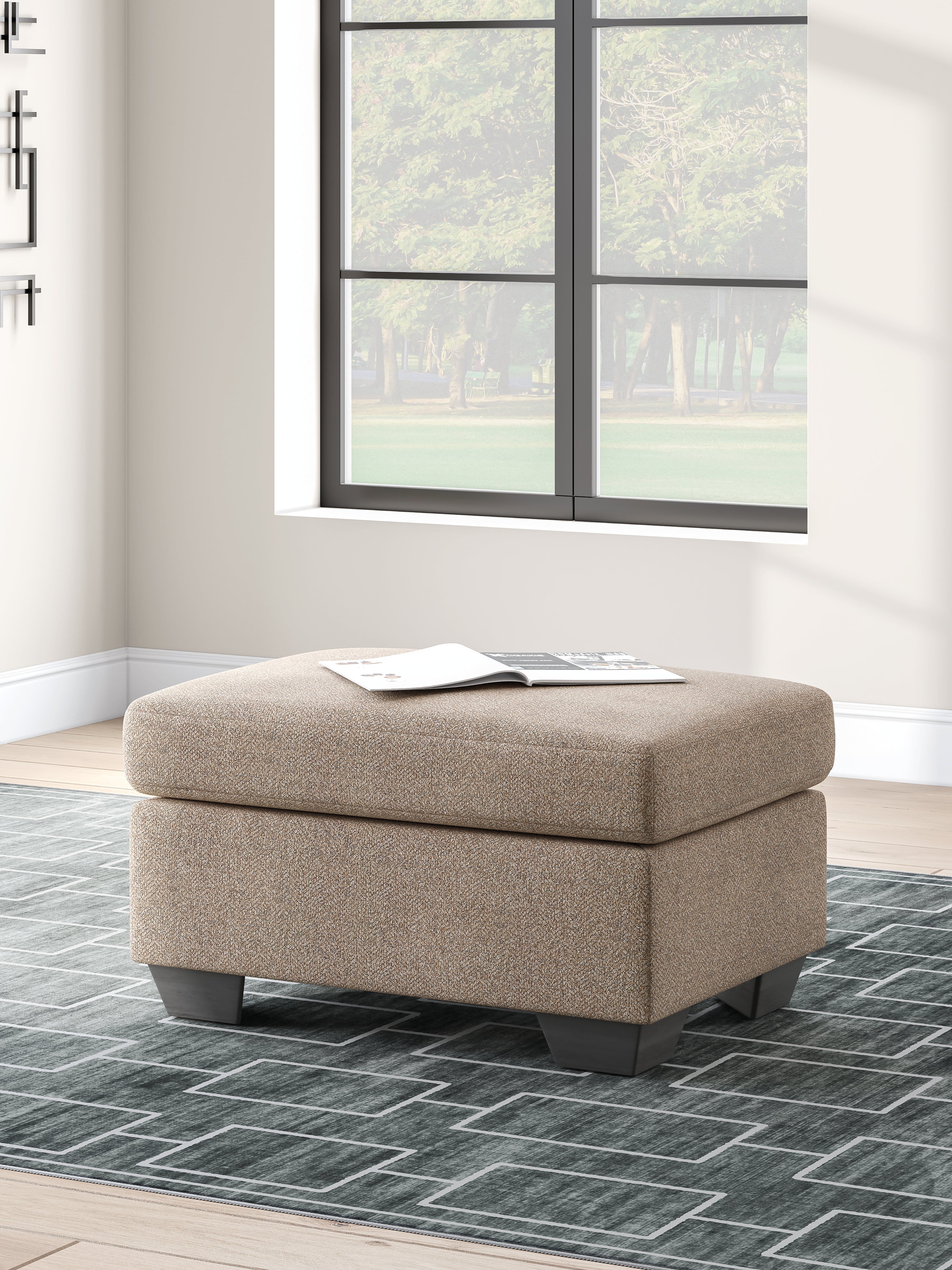 Hoover Furniture Outlet - Ashley Furniture - Triston-Peaks Ottoman - Ottoman - 3020414