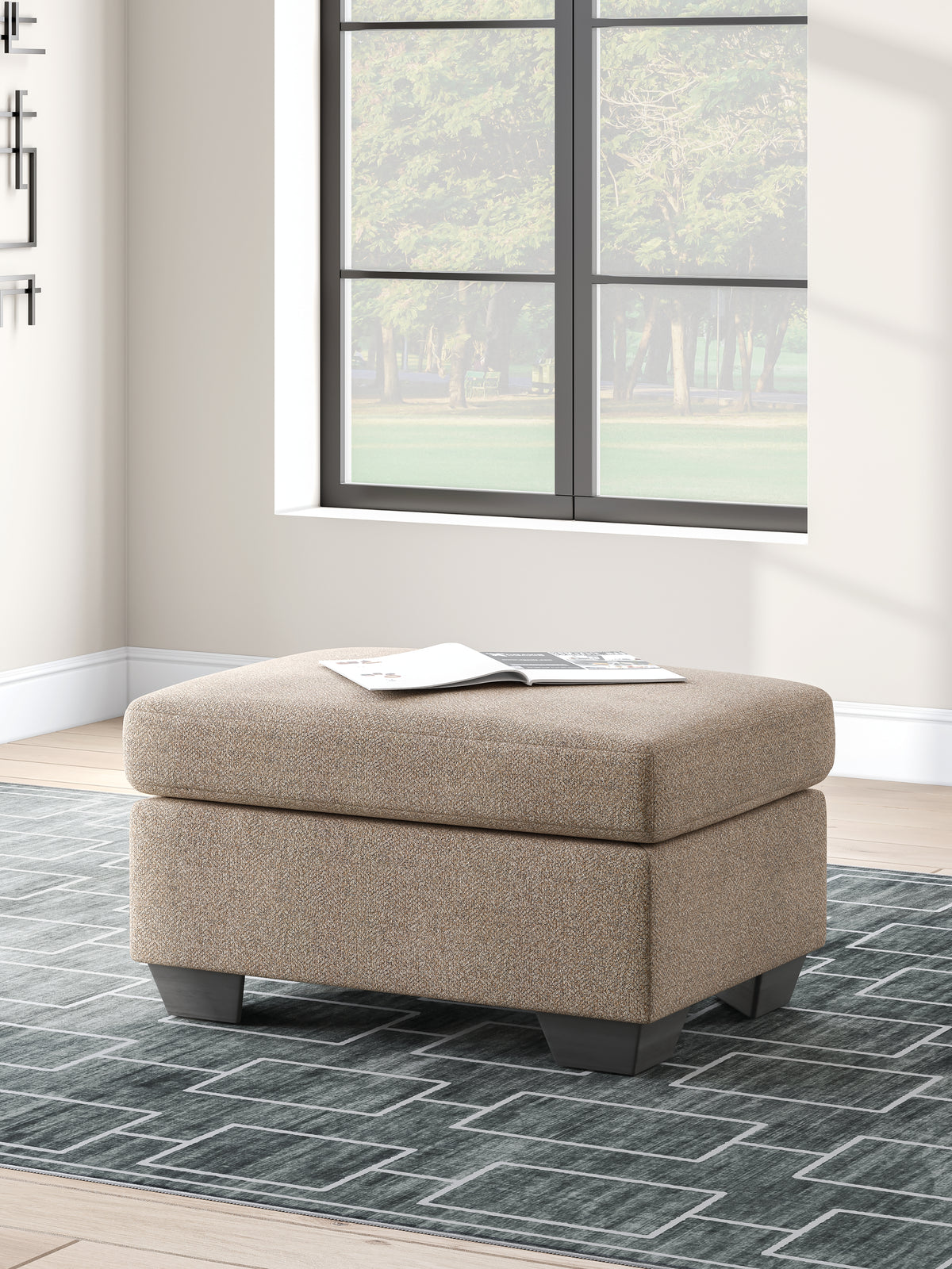 Hoover Furniture Outlet - Ashley Furniture - Triston-Peaks Ottoman - Ottoman - 3020414
