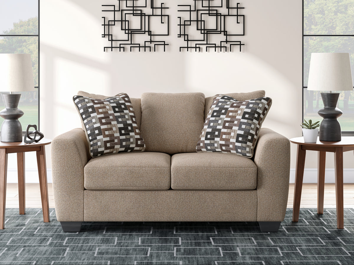 Hoover Furniture Outlet - Ashley Furniture - Triston-Peaks Loveseat - Loveseat - 3020435