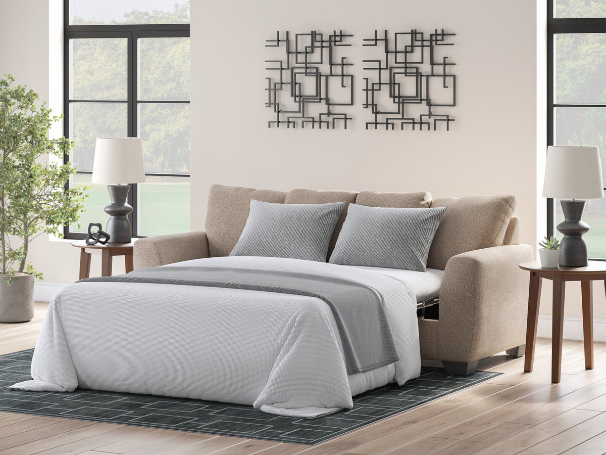 Hoover Furniture Outlet - Ashley Furniture - Triston-Peaks Queen Sofa Sleeper - Queen Sofa Sleeper - 3020439