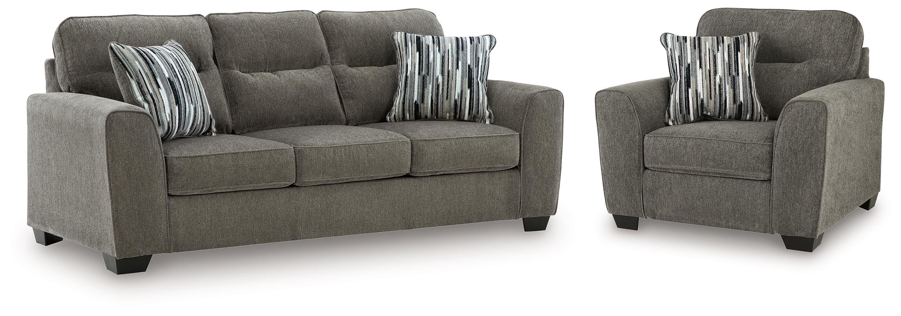 Hoover Furniture Outlet - Ashley Furniture - Olten Sofa and Oversized Chair - Sofa and Oversized Chair - 31305U4