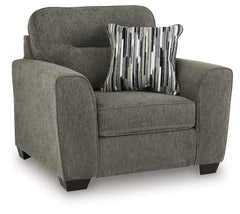 Olten Oversized Chair and Accent Ottoman