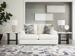 Hoover Furniture Outlet - Ashley Furniture - Karinne Loveseat - Loveseat / Linen - 3140335