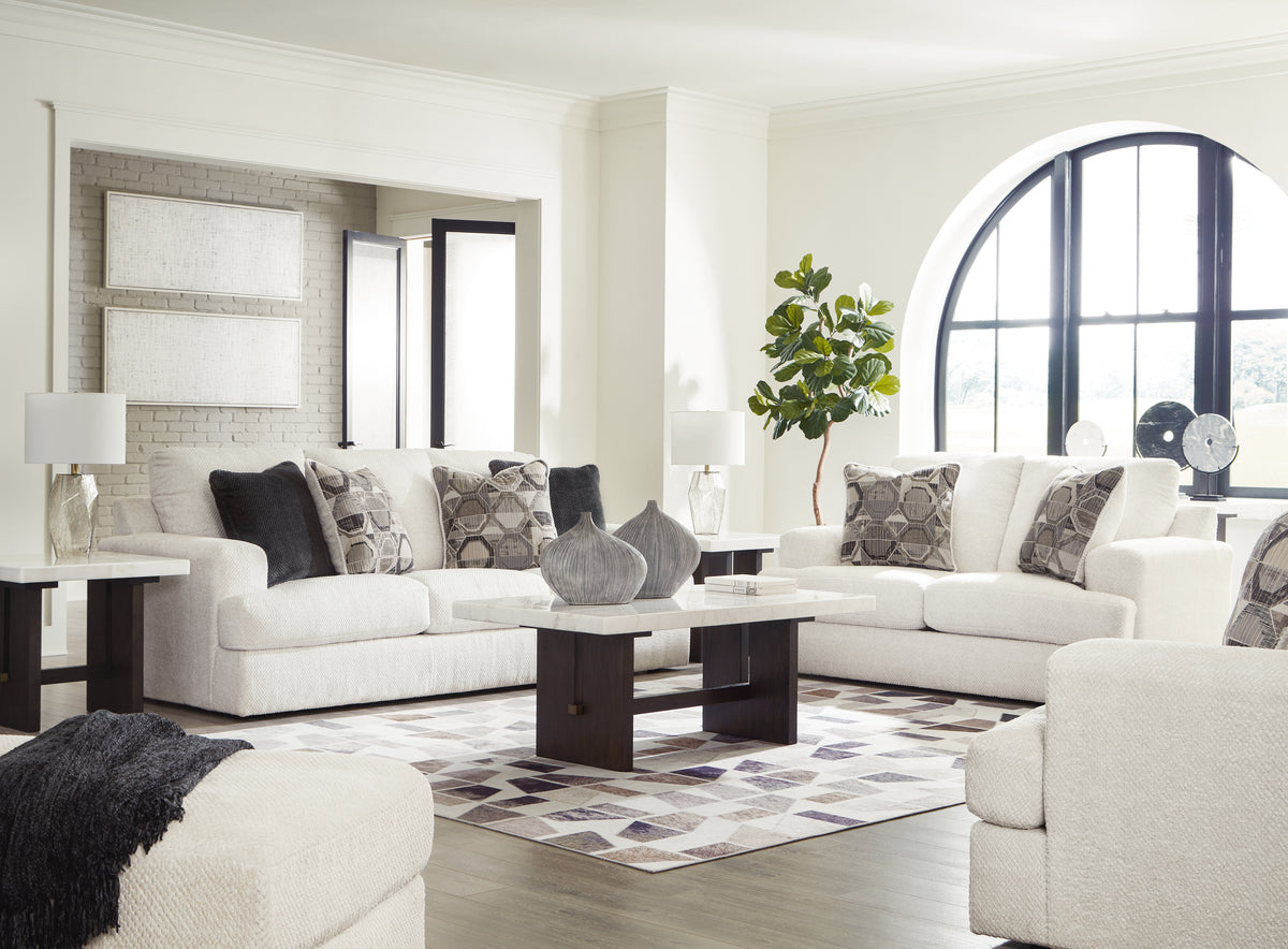 Hoover Furniture Outlet - Ashley Furniture - Karinne Sofa, Loveseat, Oversized Chair and Ottoman - Sofa, Loveseat, Oversized Chair and Ottoman - 31403U4