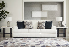 Hoover Furniture Outlet - Ashley Furniture - Karinne Sofa - Sofa / Linen - 3140338