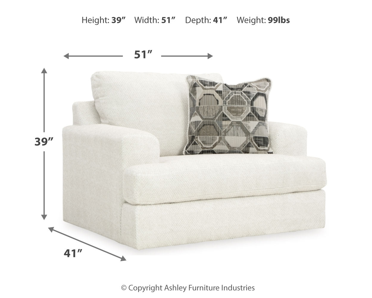 Karinne Oversized Chair