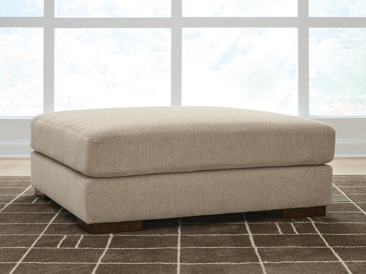 Hoover Furniture Outlet - Ashley Furniture - Linenhause Oversized Accent Ottoman - Oversized Accent Ottoman - 3180308