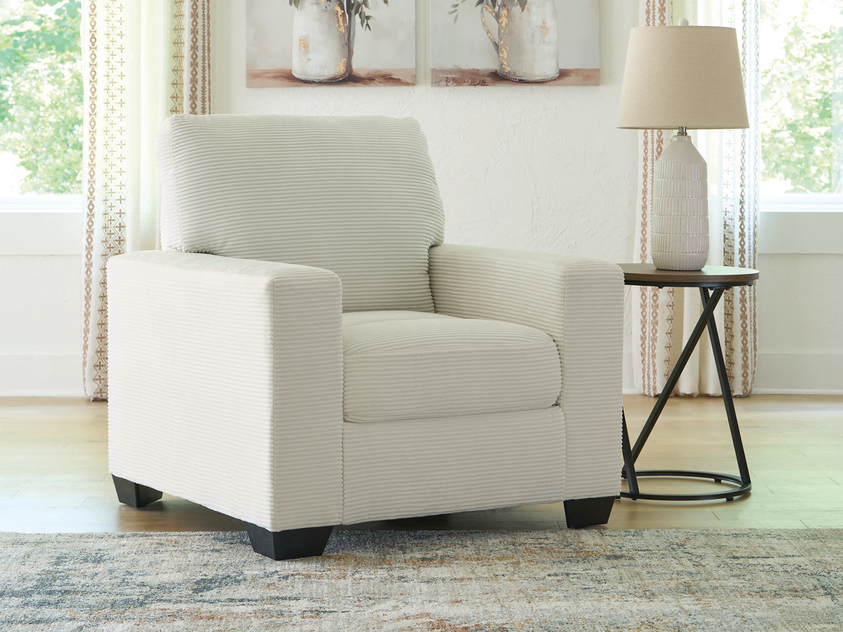 Hoover Furniture Outlet - Ashley Furniture - Greenbriar Chair - Chair / Ivory - PC3200620