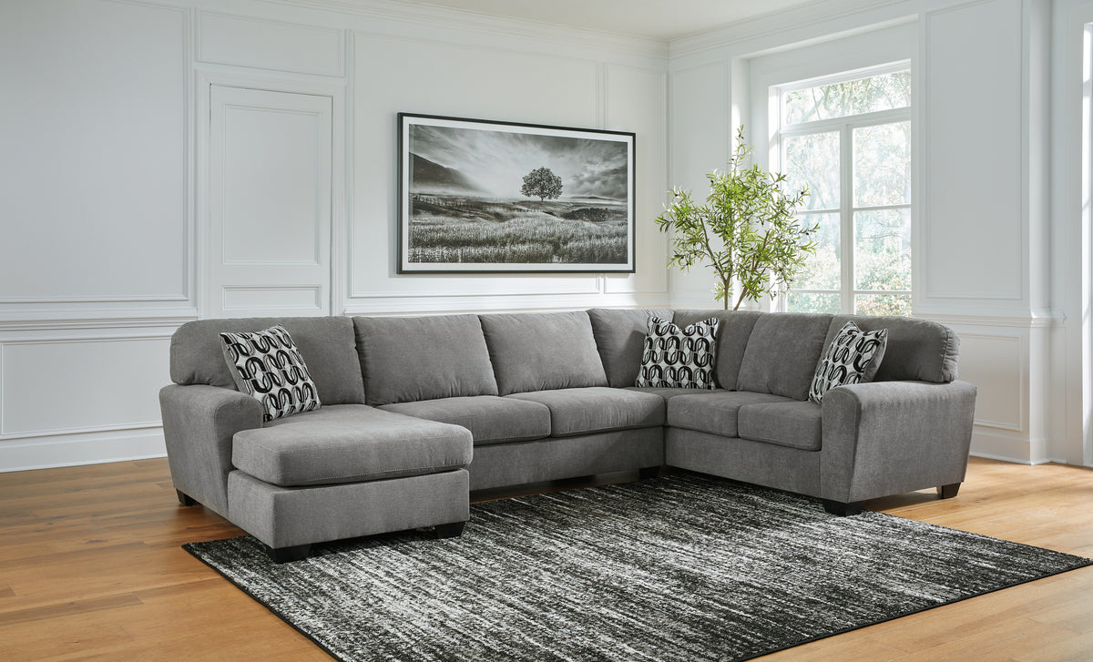 Hoover Furniture Outlet - Ashley Furniture - Birkdale Court 3-Piece Sectional with Chaise - RAF 3-Piece Sectional with Chaise - 32402S1