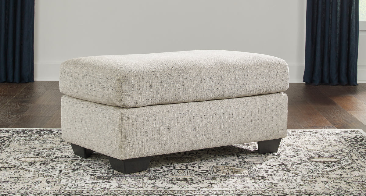 Hoover Furniture Outlet - Ashley Furniture - Vayda Ottoman - Ottoman / Pebble - 3310414