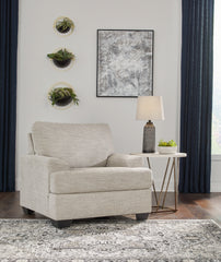 Hoover Furniture Outlet - Ashley Furniture - Vayda Chair - Chair / Pebble - 3310420
