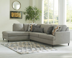 Hoover Furniture Outlet - Ashley Furniture - Santasia 2-Piece Sectional with Chaise - RAF 2-Piece Sectional with Chaise - 33301S2