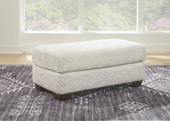 Hoover Furniture Outlet - Ashley Furniture - Brebryan Ottoman - Ottoman / Flannel - 3440114