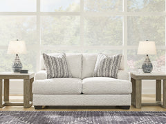 Hoover Furniture Outlet - Ashley Furniture - Brebryan Loveseat - Loveseat / Flannel - 3440135