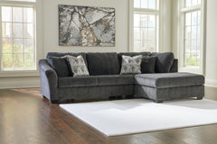 Hoover Furniture Outlet - Ashley Furniture - Biddeford 2-Piece Sectional with Chaise - LAF 2-Piece Sectional with Chaise - 35504S2