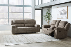 Hoover Furniture Outlet - Ashley Furniture - Laresview Reclining Sofa and Loveseat - Reclining Sofa and Loveseat - 37203U1