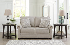 Hoover Furniture Outlet - Ashley Furniture - Gaelon Loveseat - Loveseat / Dune - 3730735