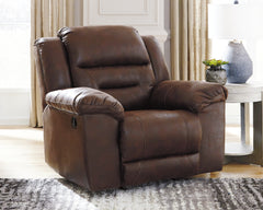 Hoover Furniture Outlet - Ashley Furniture - Stoneland Recliner - Rocker Recliner / Chocolate - 3990425