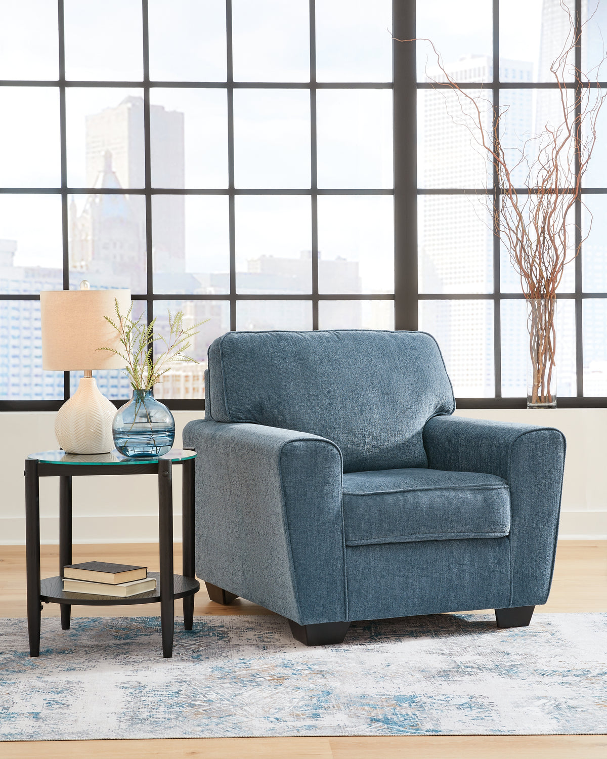 Hoover Furniture Outlet - Ashley Furniture - Cashton Chair - Chair / Blue - 4060520