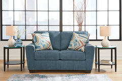 Hoover Furniture Outlet - Ashley Furniture - Cashton Loveseat - Loveseat / Blue - 4060535