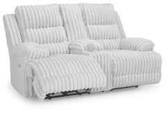 Rhines Falls Power Reclining Loveseat with Console