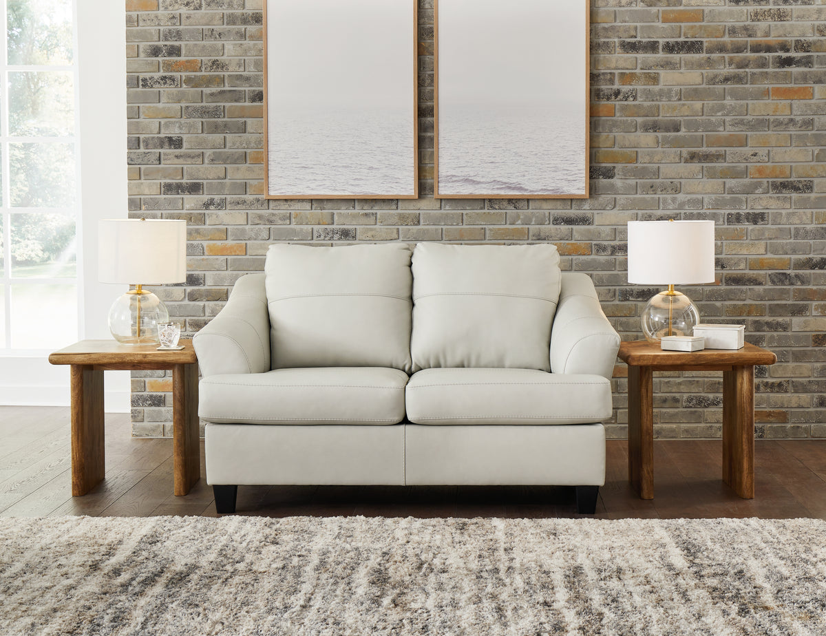 Hoover Furniture Outlet - Ashley Furniture - Genoa Loveseat - Loveseat / Coconut - 4770435