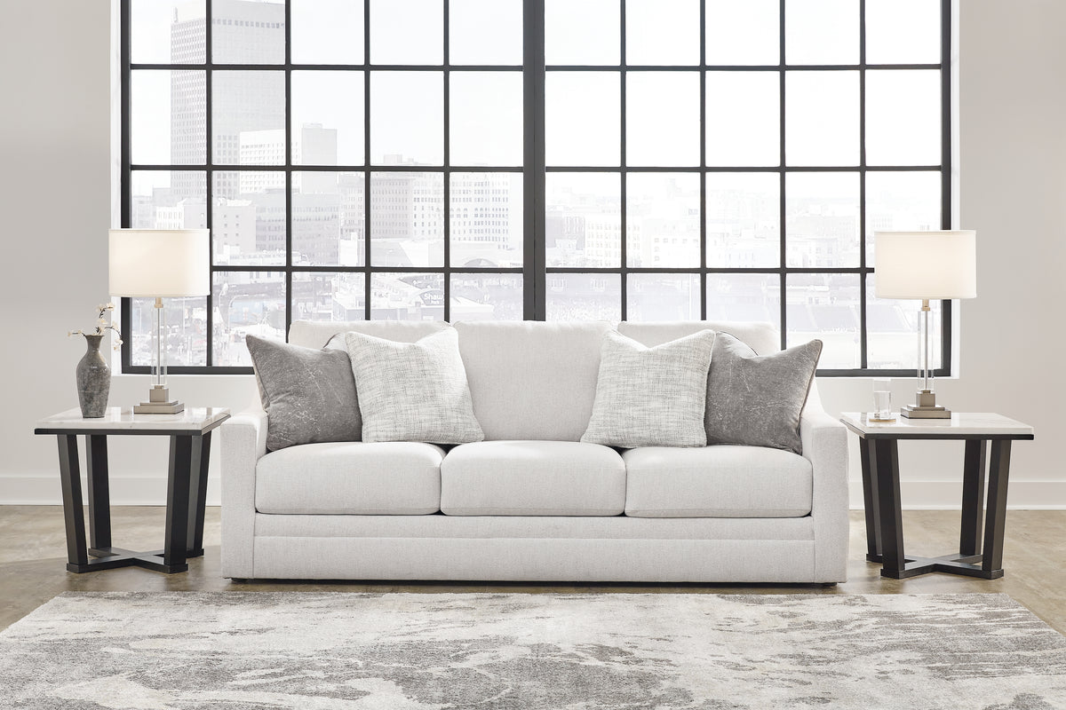 Hoover Furniture Outlet - Ashley Furniture - Maitelynn Sofa - Sofa / Chalk - 4820238