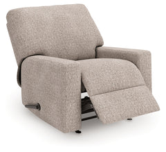 Hoover Furniture Outlet - Ashley Furniture - Newellen Recliner - Rocker Recliner / Hemp - 4840425