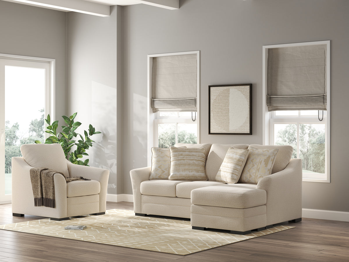 Hoover Furniture Outlet - Ashley Furniture - Lango Sofa Chaise and Chair - Sofa Chaise and Chair - 48602U1