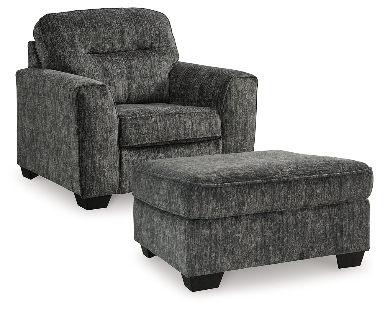 Hoover Furniture Outlet - Ashley Furniture - Lonoke Chair and Ottoman - Chair and Ottoman - 50504U12