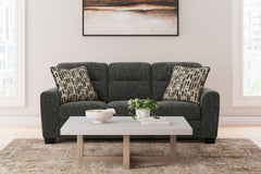 Hoover Furniture Outlet - Ashley Furniture - Lonoke Sofa - Sofa / Gunmetal - 5050438