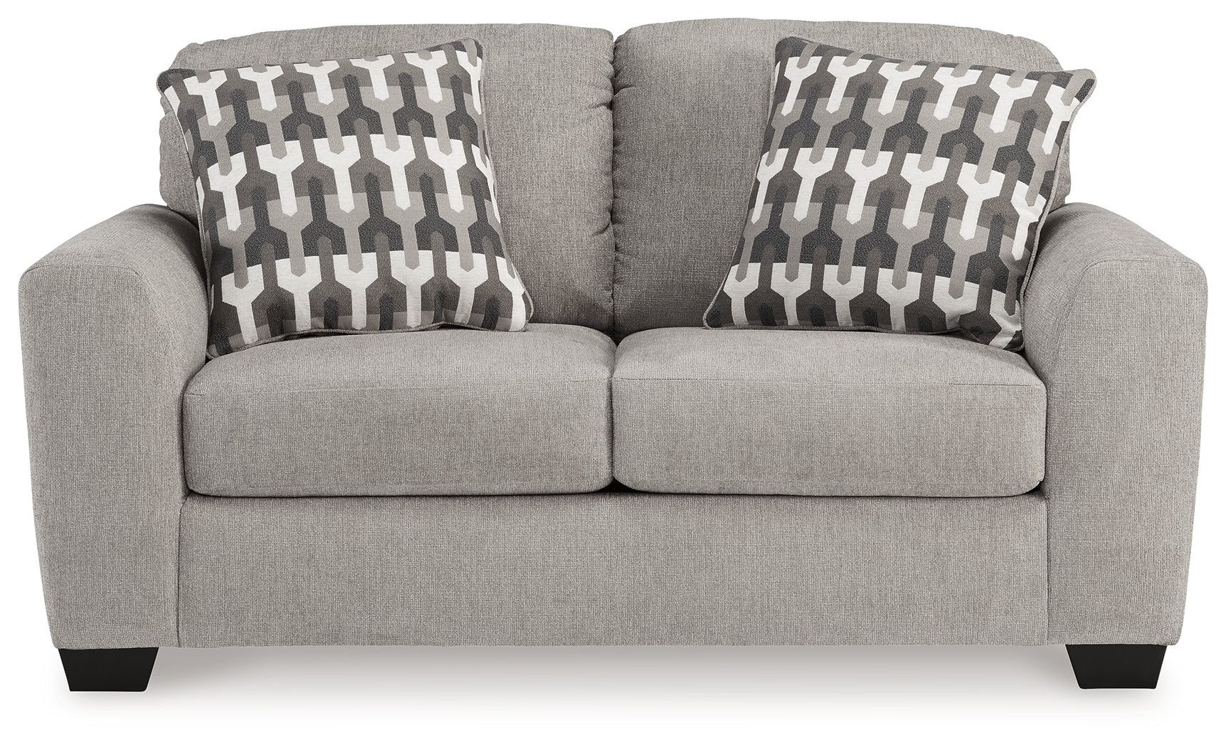 Hoover Furniture Outlet - Ashley Furniture - Avenal Park Sofa and 2 Loveseats - Sofa and 2 Loveseats / Flannel - 50805U4