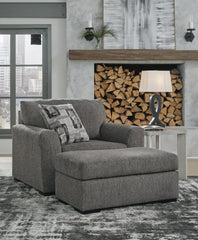 Gardiner Oversized Chair and Ottoman