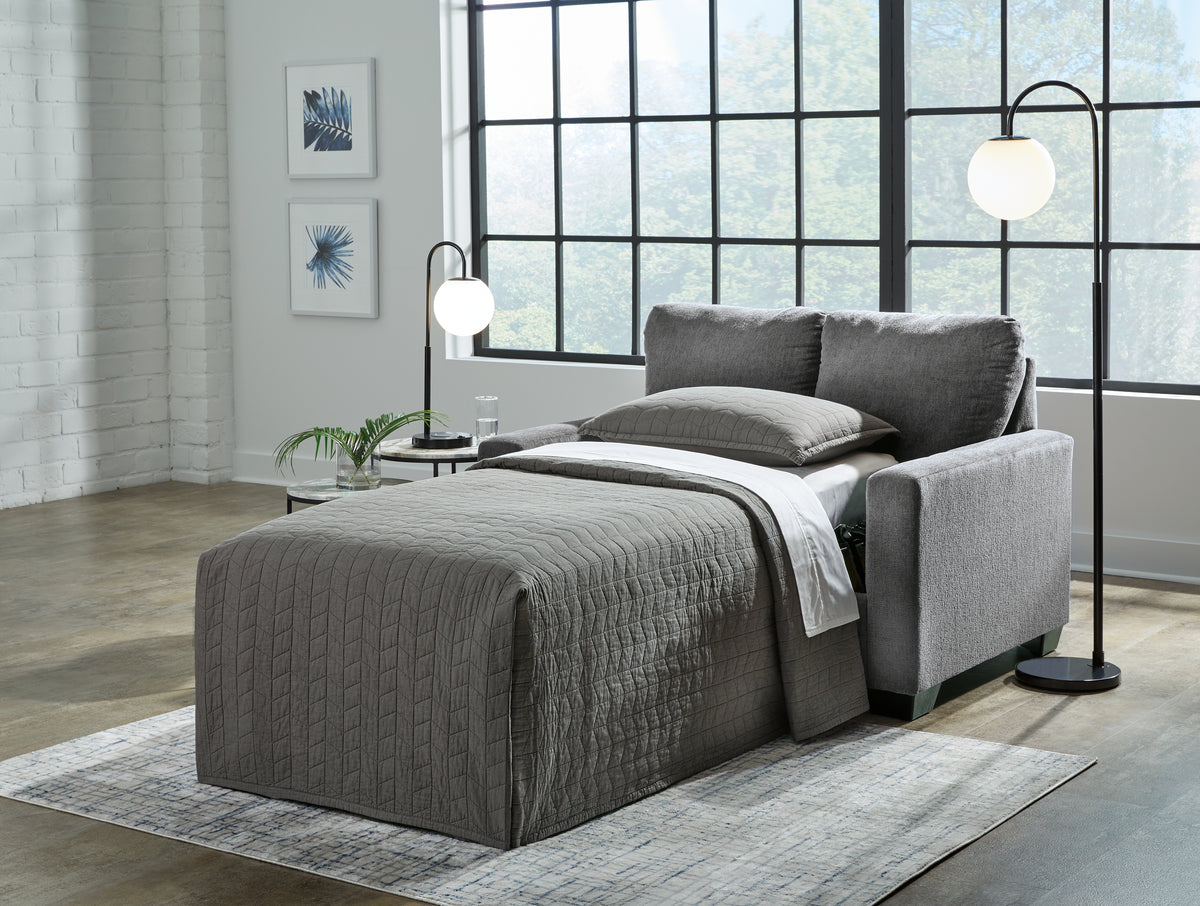 Hoover Furniture Outlet - Ashley Furniture - Rannis Twin Sofa Sleeper - Twin Sofa Sleeper - 5360237