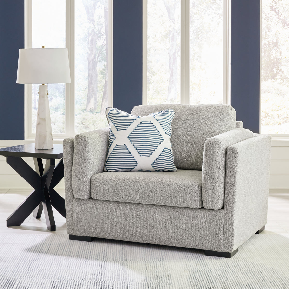Hoover Furniture Outlet - Ashley Furniture - Evansley Oversized Chair - Chair and a Half - 5450323