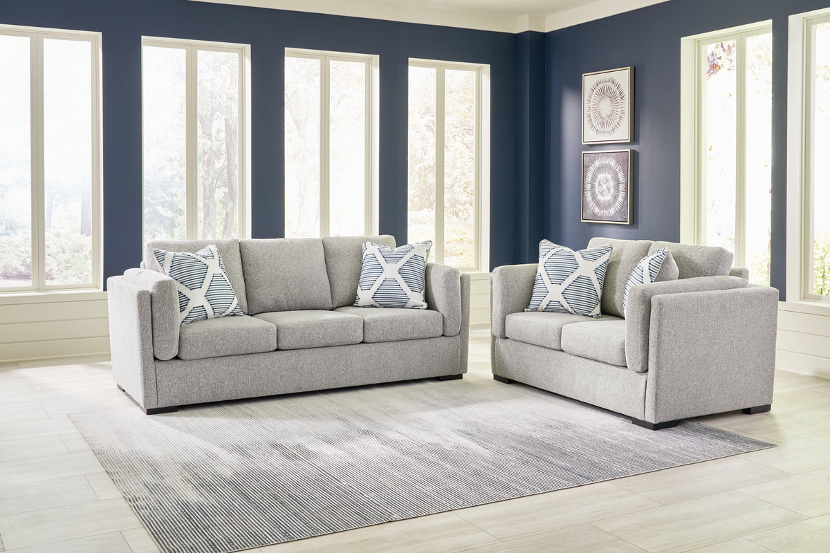 Hoover Furniture Outlet - Ashley Furniture - Evansley Sofa and Loveseat - Sofa and Loveseat - 54503U2