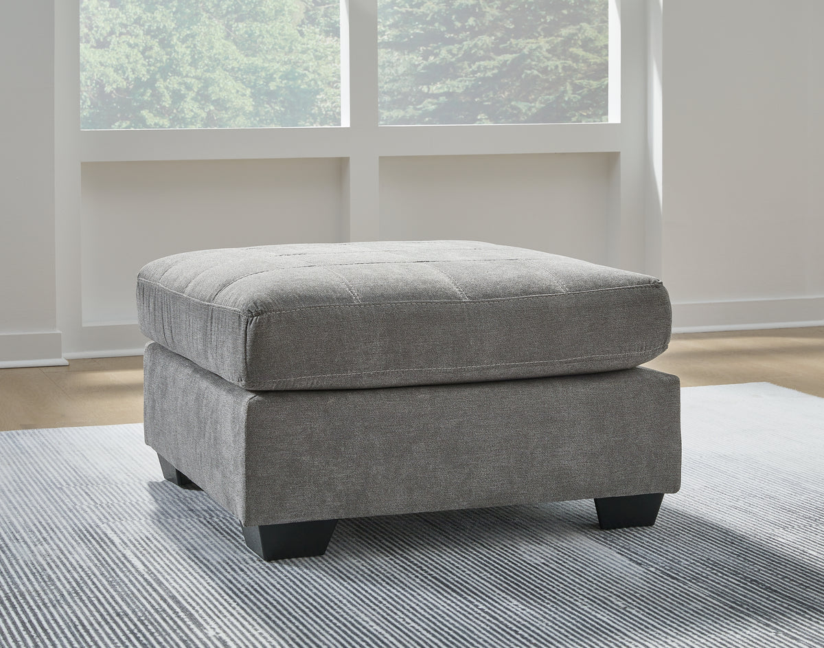 Hoover Furniture Outlet - Ashley Furniture - Marleton Oversized Accent Ottoman - Oversized Accent Ottoman / Gray - 5530508