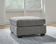 Hoover Furniture Outlet - Ashley Furniture - Marleton Oversized Accent Ottoman - Oversized Accent Ottoman / Gray - 5530508