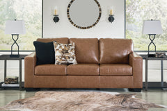 Hoover Furniture Outlet - Ashley Furniture - Bolsena Sofa - Sofa / Caramel - 5560338