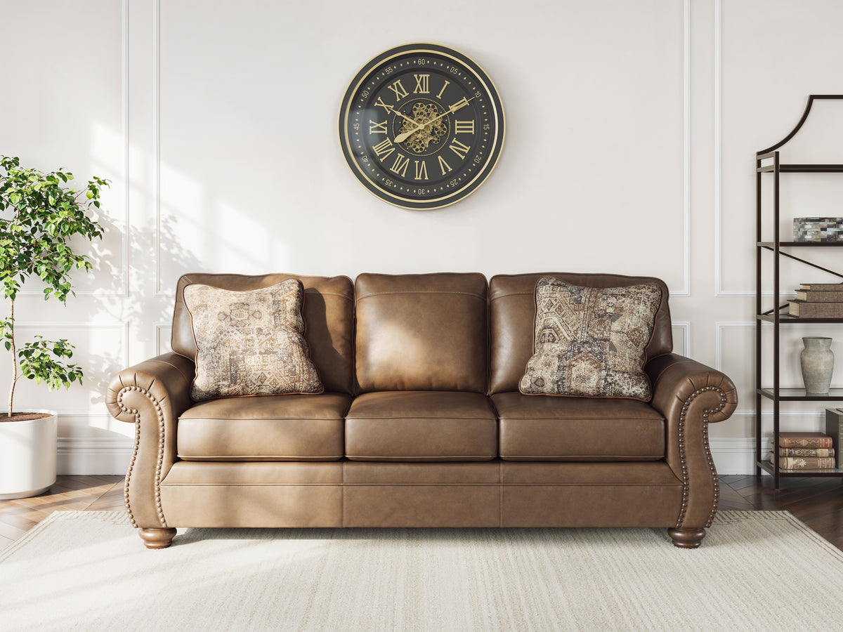 Hoover Furniture Outlet - Ashley Furniture - Chasemore Sofa - Sofa / Earth - PC5590238