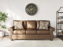 Hoover Furniture Outlet - Ashley Furniture - Chasemore Sofa - Sofa / Earth - PC5590238